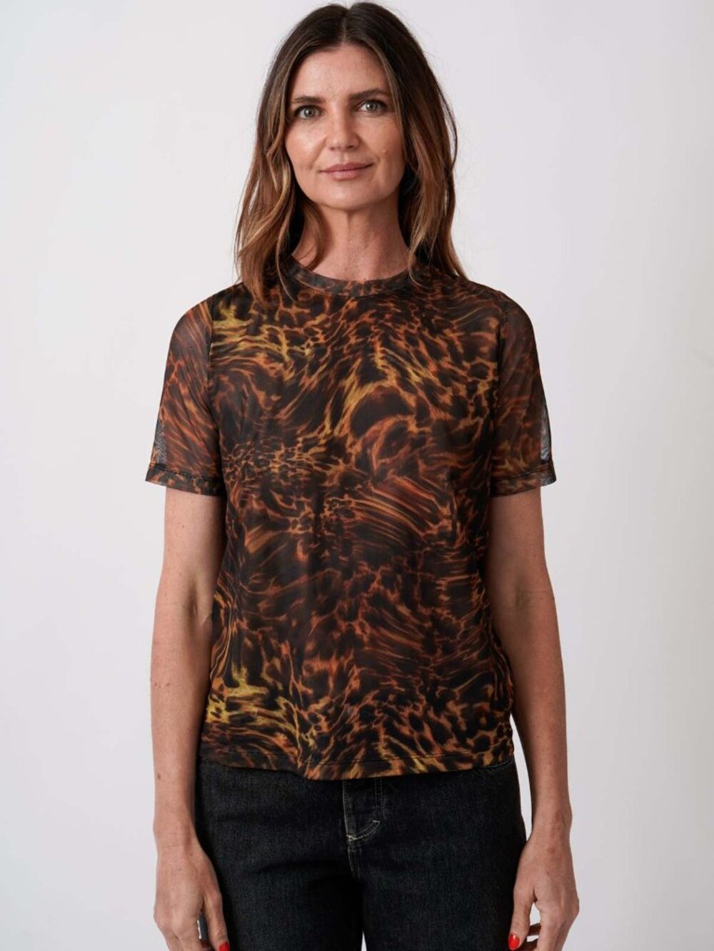 No.6 Carey Tee - Animal (sz small)